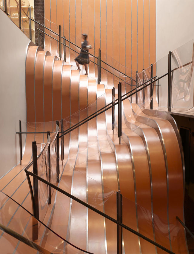 Longchamp stairs
