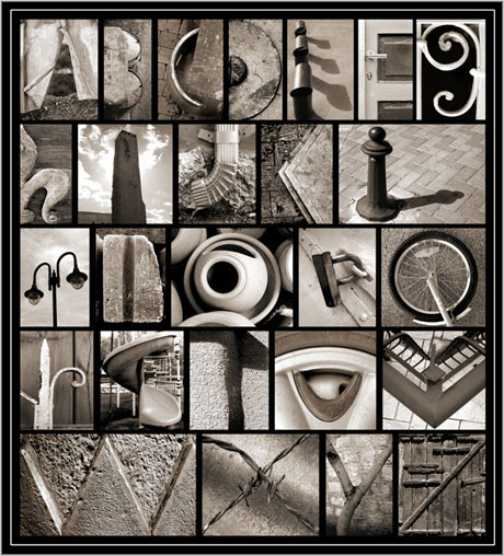 alphabet life objects photo