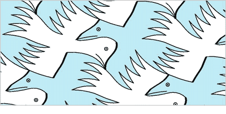 Escher symmetry