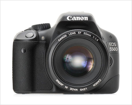 Canon EOS 550D camera