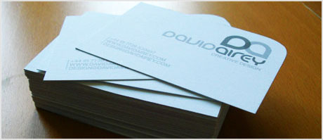 David Airey business card design