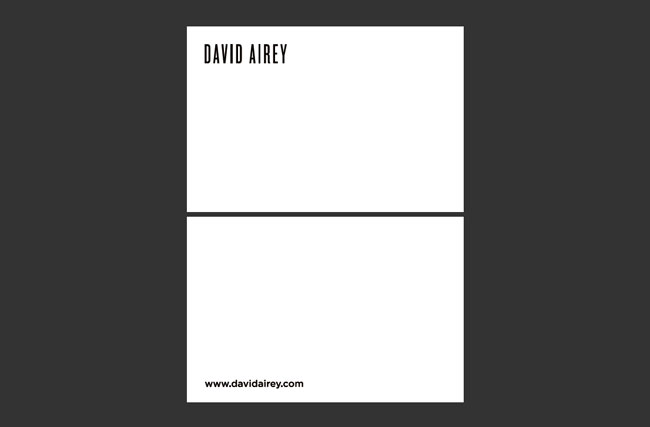Moo card David Airey