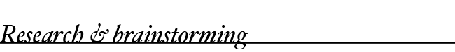 logo research