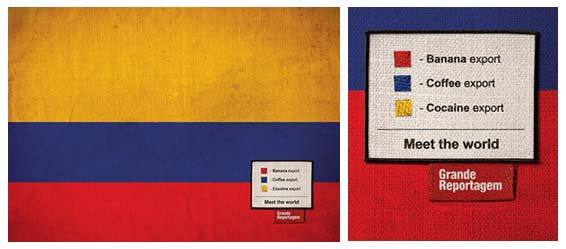 Colombia flag Colombia flag