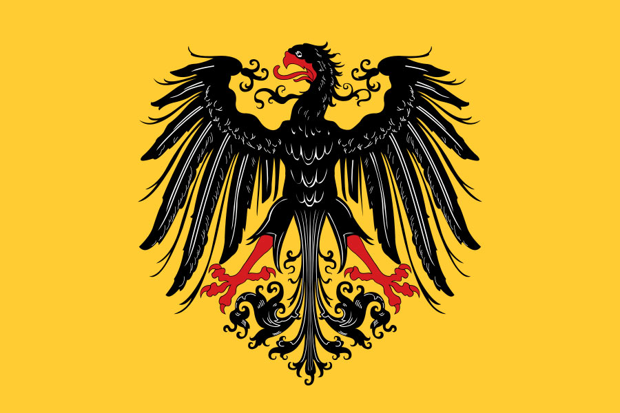 German imperial banner