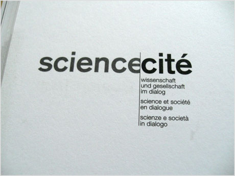 Science et Cite logo design