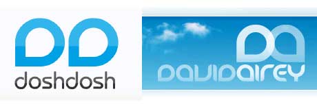 Dosh Dosh David Airey logos