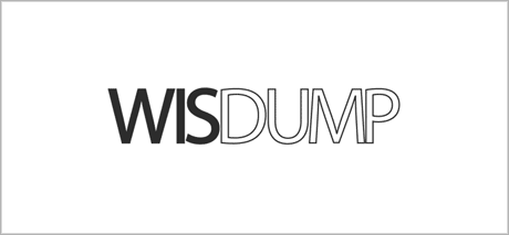 Wisdump logo design
