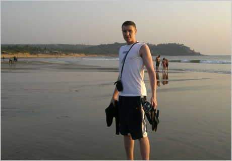 Candolim beach Goa India David Airey