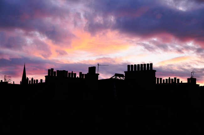 Edinburgh chimneys