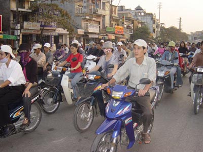 Hanoi Vietnam traffic