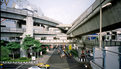 Bangkok skytrain network