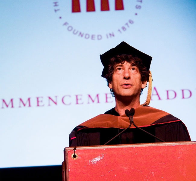 Neil Gaiman at the University of the Arts
