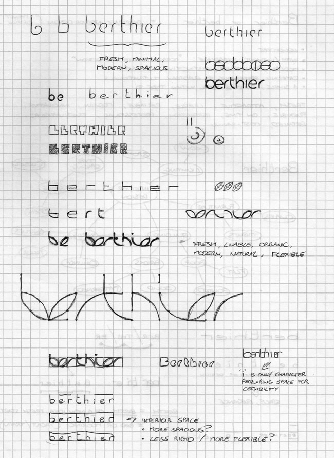 Berthier sketches