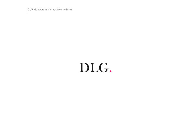 DLG identity design