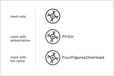 FFOH corporate identity grayscale