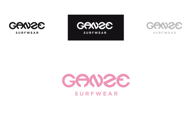 Ganze logotype options