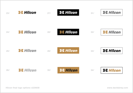 Hilcon logo design