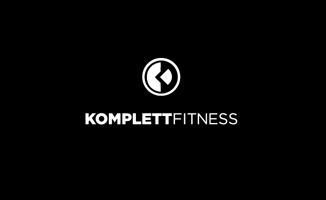 Komplett Fitness logo design