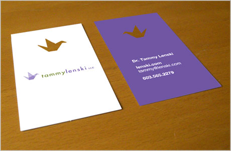 Letterheadlogo Design  on Logo Design And Stationery For Tammy Lenski   David Airey  Graphic