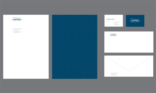 Pinebank identity design