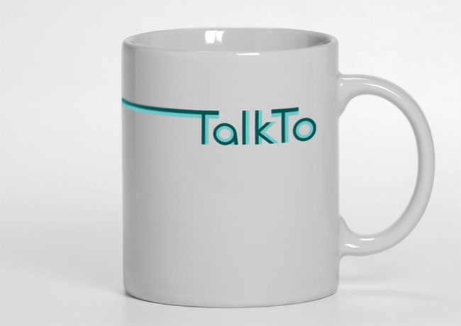 TalkTo brand identity