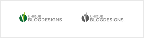 Unique Blog Designs logo black