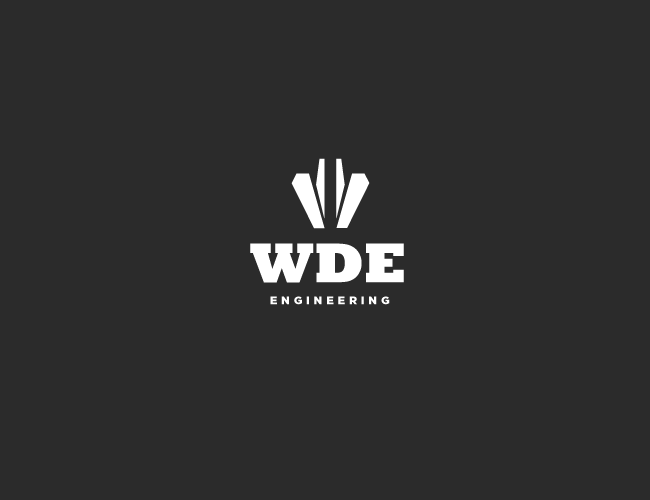 WDE logo black