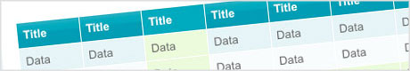 tabular data