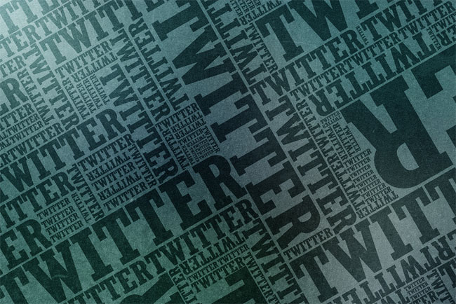 Twitter typography