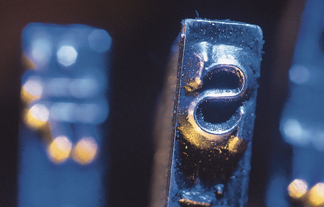 typewriter letter s