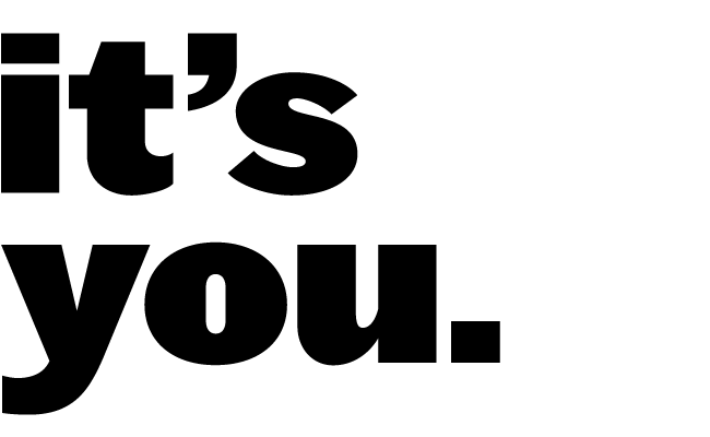 you