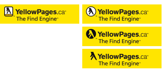 New Yellow Pages Logo. Yellow Pages site header