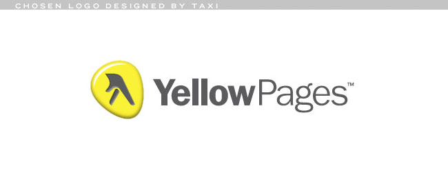 Yellow Pages logo by TAXI