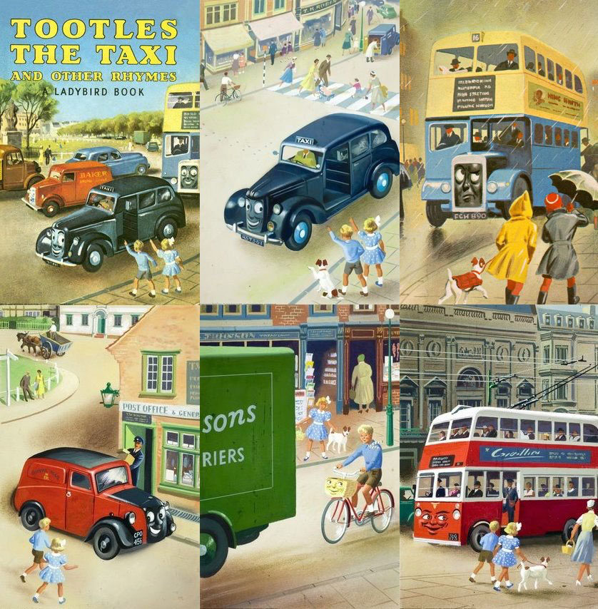 Tootles the Taxi illustrations
