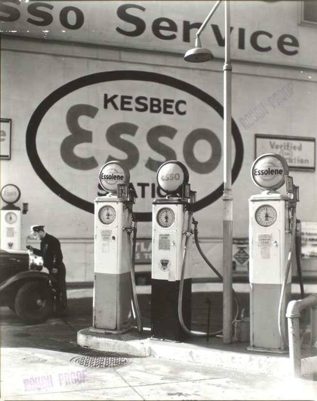 Esso service station