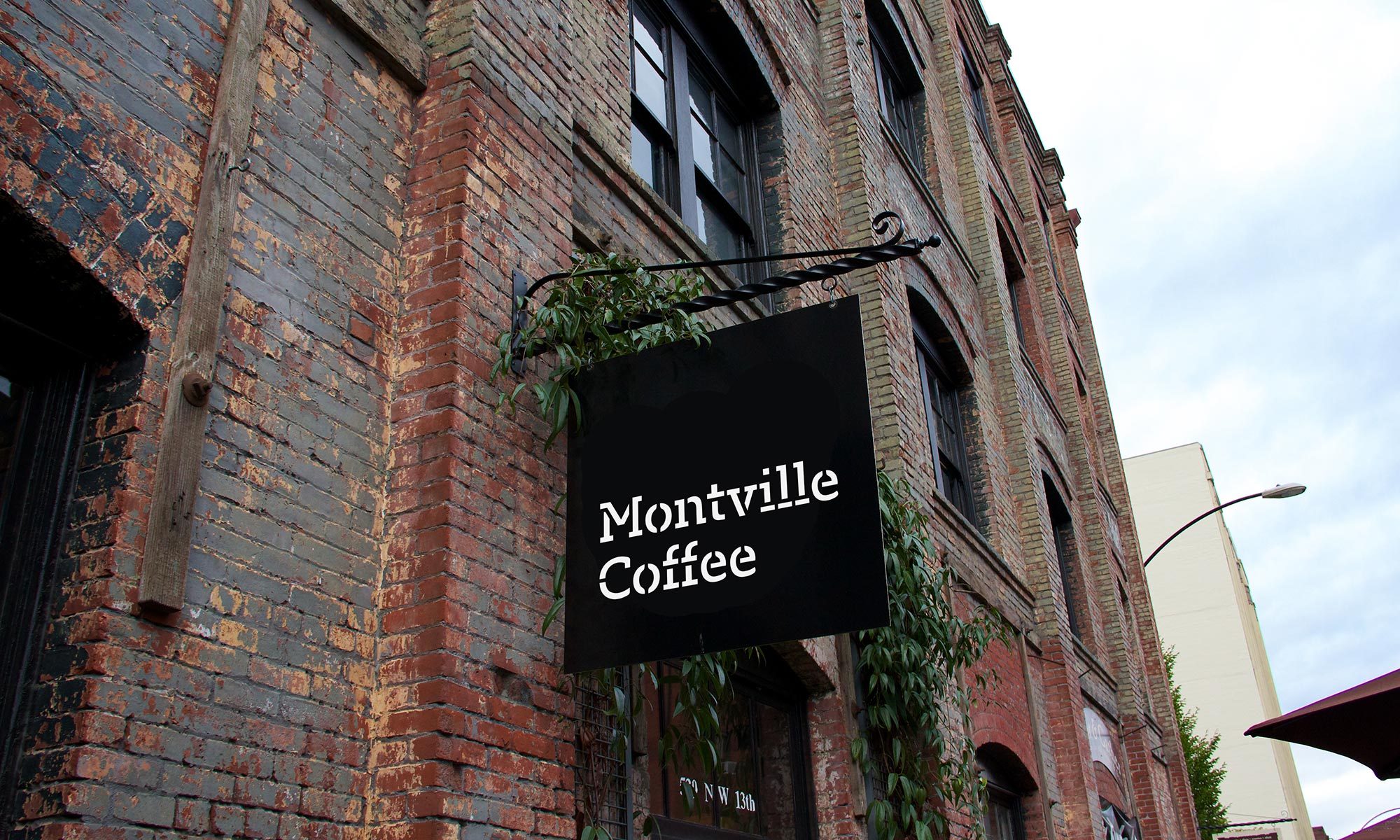 Montville Coffee signage