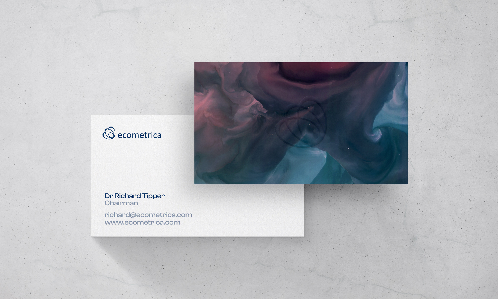 Ecometrica business card