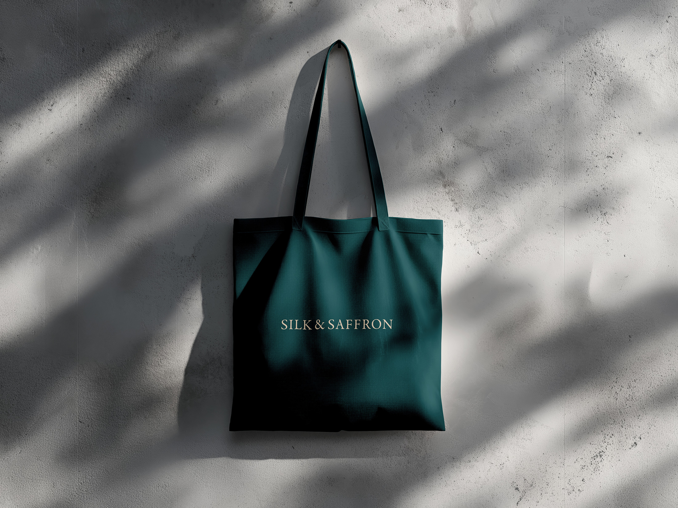 Silk & Saffron tote