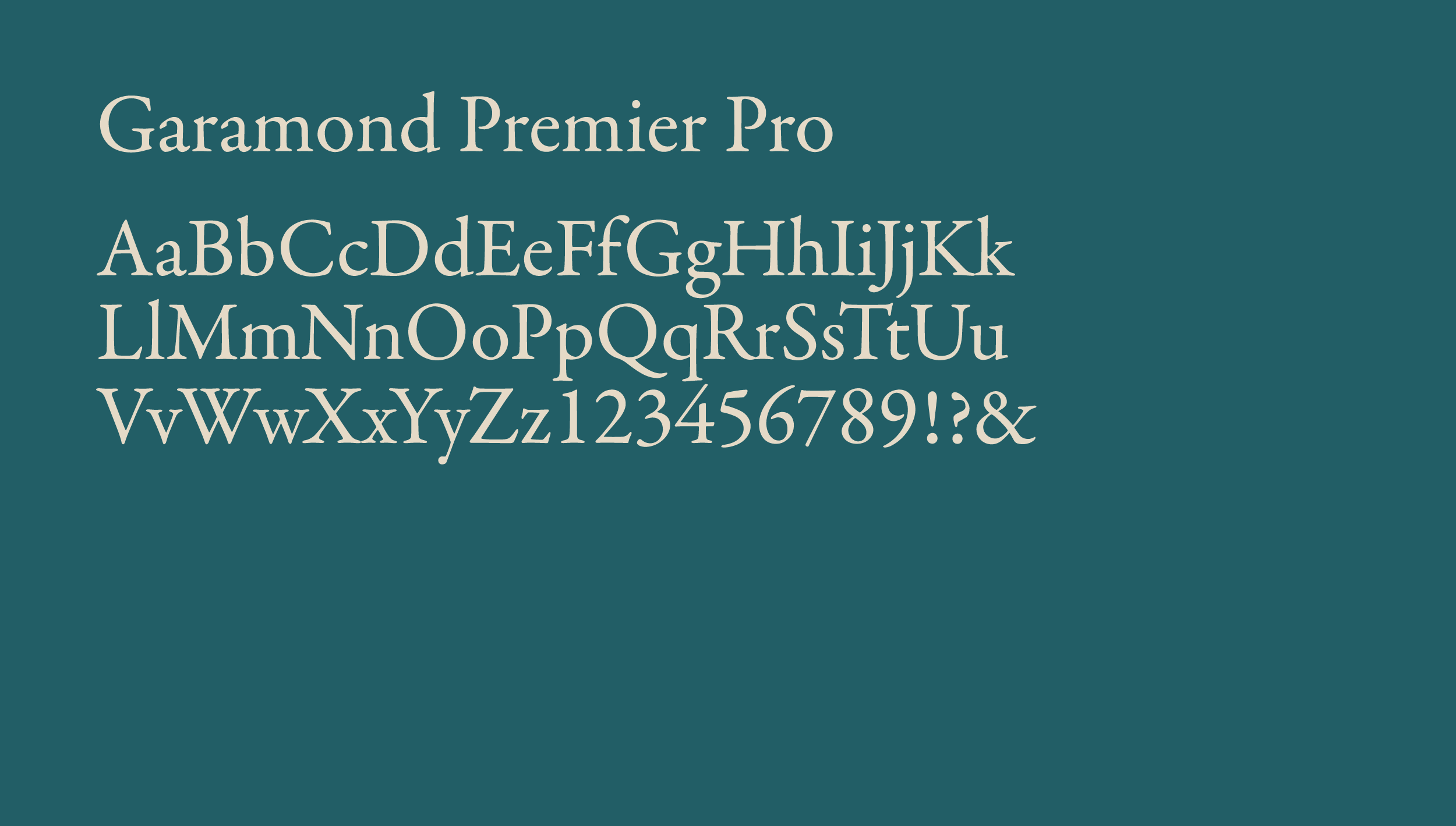 Silk & Saffron typography