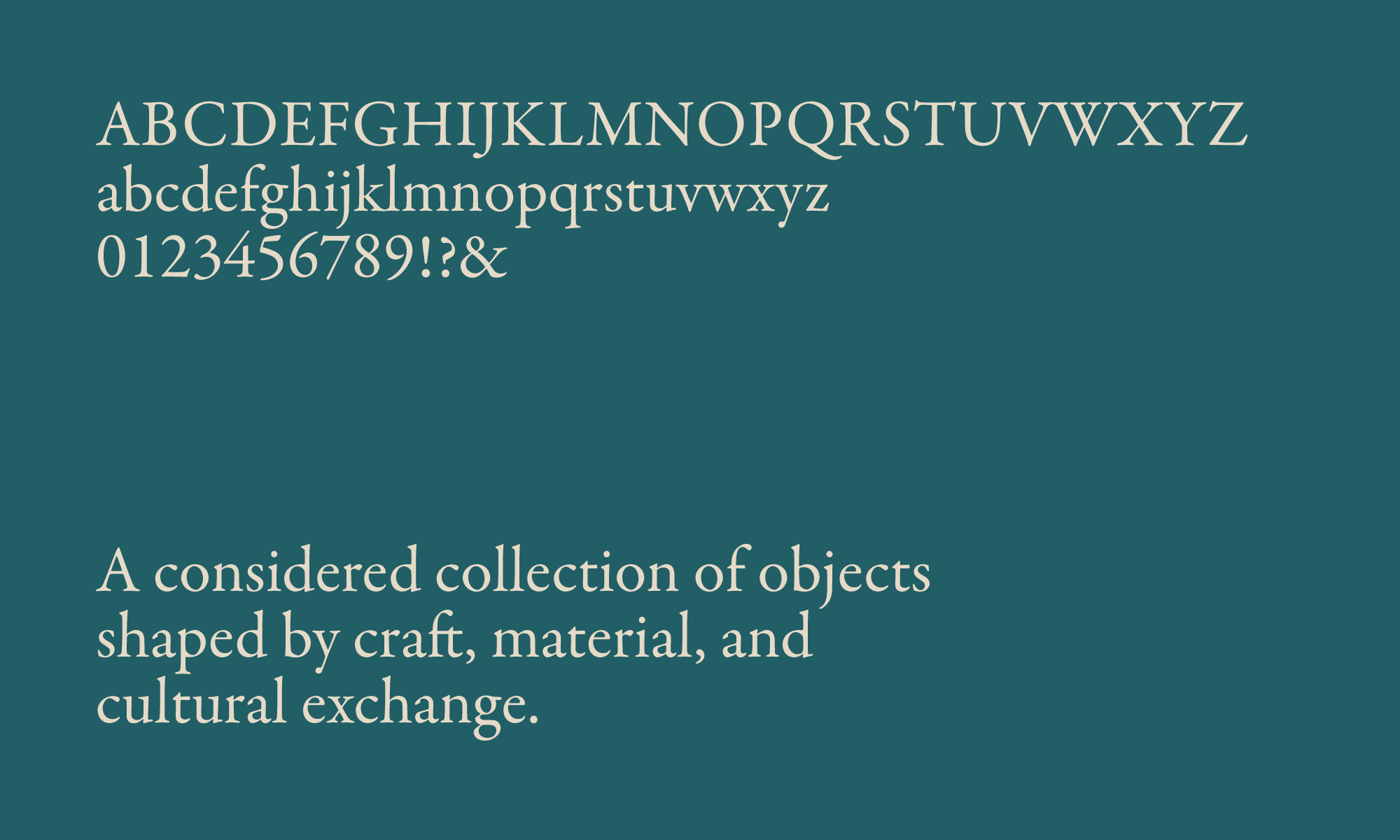 Silk & Saffron typography Silk & Saffron typography